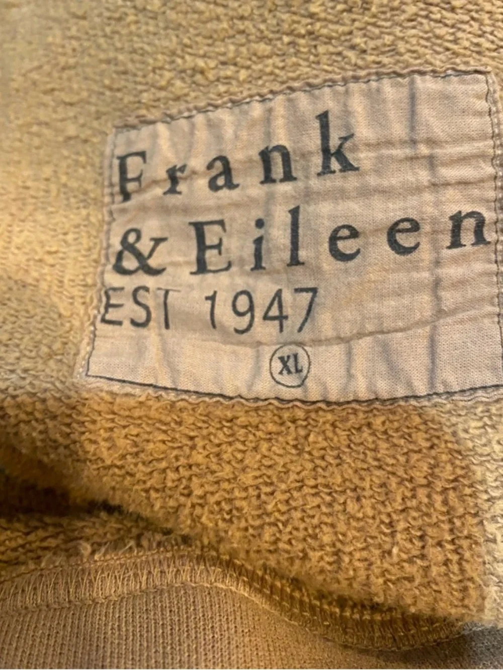 Frank & Eileen Wide-Leg Track Pants in Soft Beige - Picture 5 of 6
